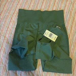 New AYBL Forest Green Leggings